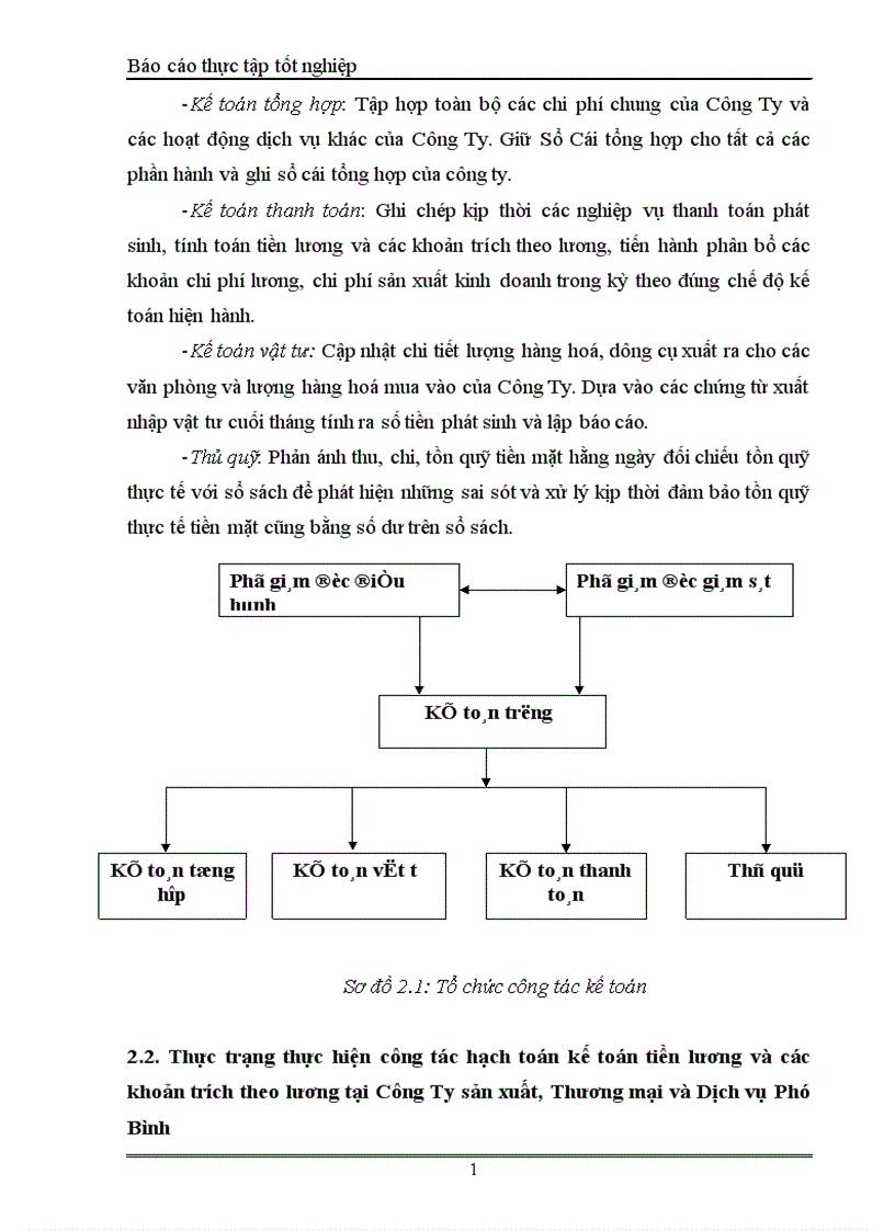 image for page Kế toán tiền lương và các khoản trích theo lương tại Công ty sản xuất Thương Mại và dịch vụ Phú Bình 1