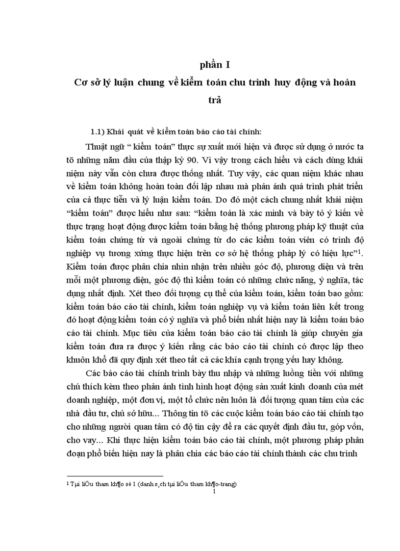 image for page Thực trạng kiểm toán chu trình huy động và hoàn trả vốn do Công ty dịch vụ tư vấn tài chính kế toán và kiểm toán thực hiện 1