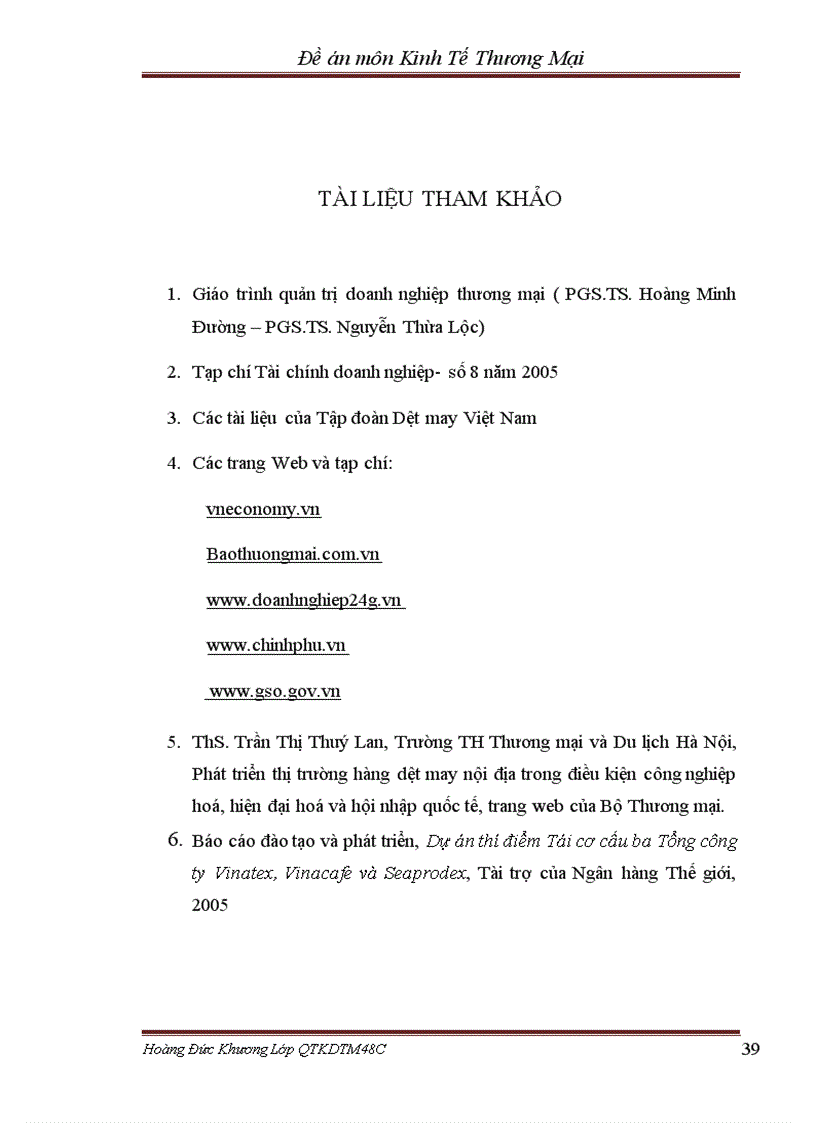 image for page Phát triển thị trường nội địa của Tập Đoàn Dệt May Việt Nam Vinatex