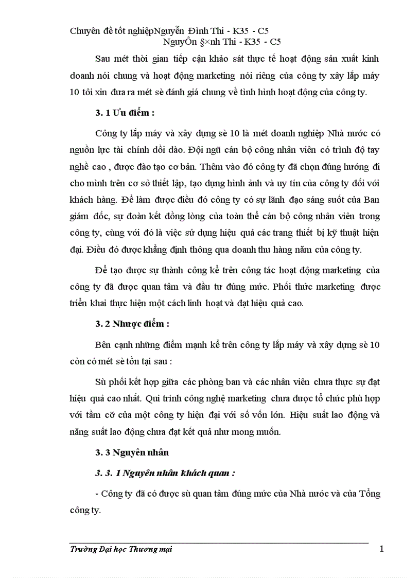 image for page Hoàn thiện tổ chức hoạt động marketing của Công ty lắp máy và xây dựng số 10