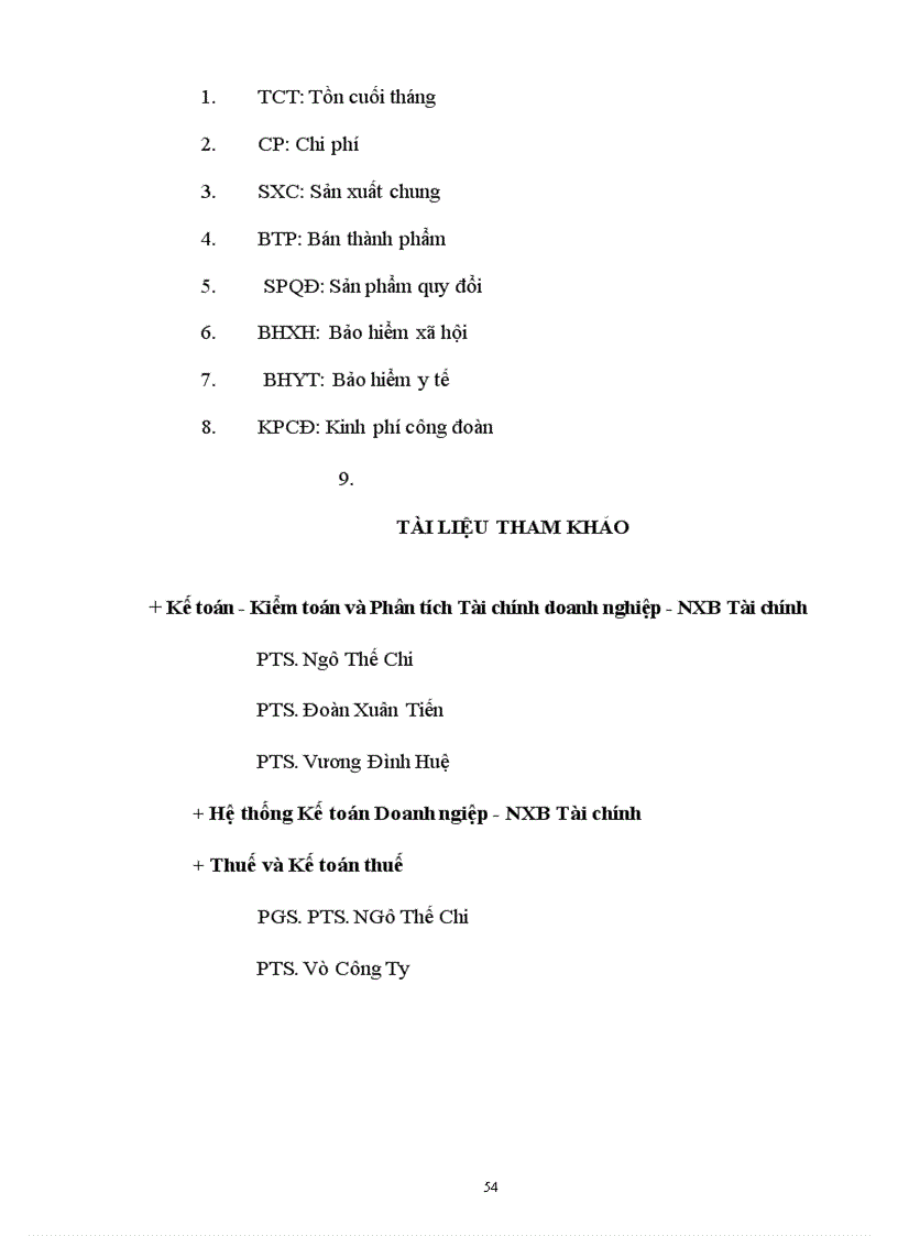 image for page Hoàn thiện công tác hạch toán chi phí sản xuất và tính giá thành sản phẩm tại Công ty May 10 1