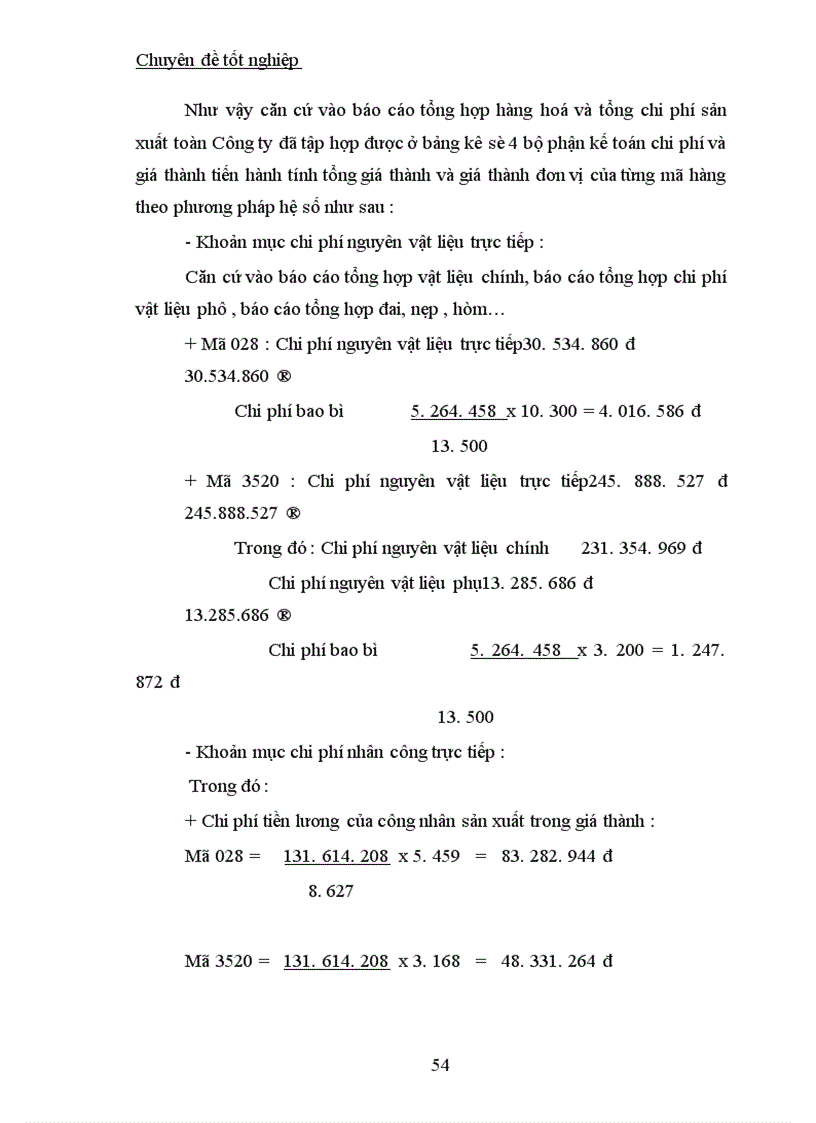 image for page Công tác kế toán tập hợp chi phí sản xuất và tính giá thành sản phẩm tại Công ty TNHH Thế Anh 1