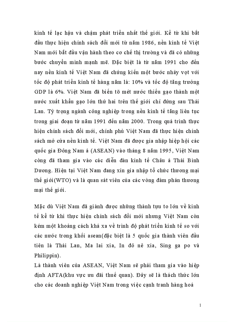 image for page Một số giải pháp nhằm nâng cao khả năng cạnh tranh của các liên doanh lắp ráp ôtô Việt Nam trong tiến trình tham gia AFTA 1