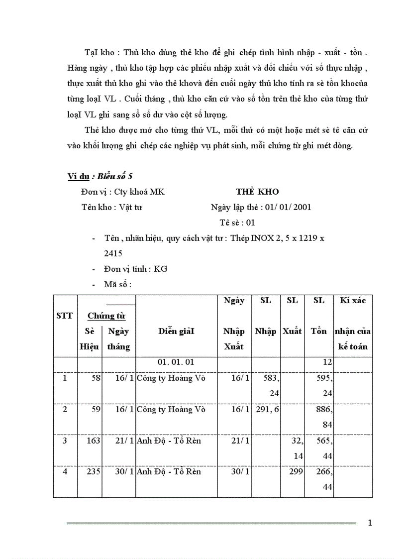 image for page Tổ chức công tác kế toán nguyên vật liệu của công ty khoá Minh Khai 1