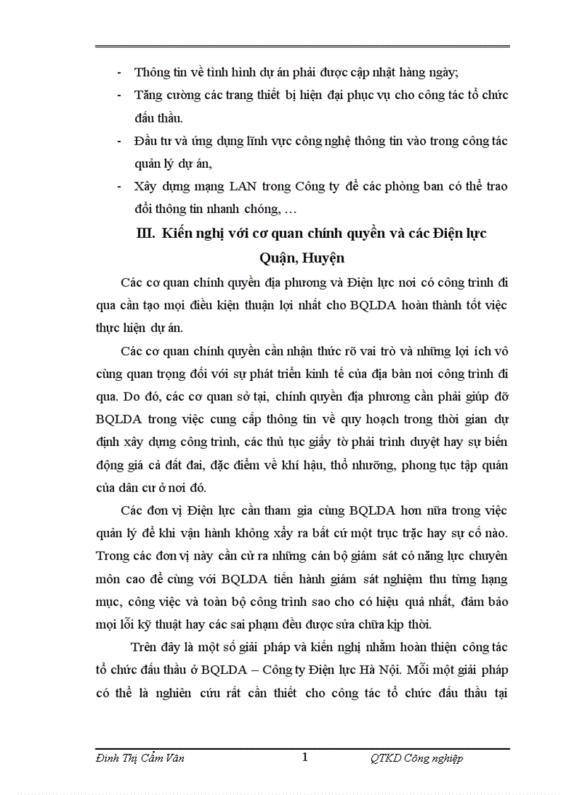 image for page thực trạng công tác tổ chức đấu thầu tại ban quản lý dự án lưới điện hà nội