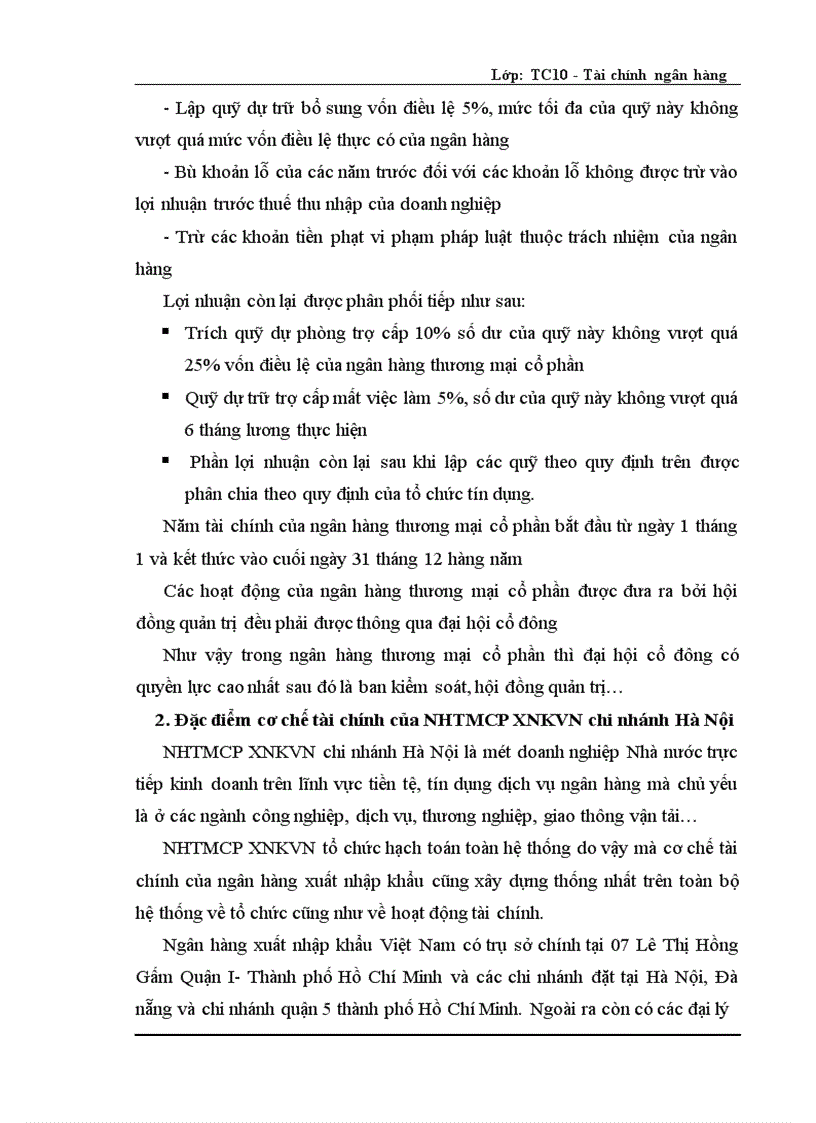 image for page Một số vấn đề về thu nhập chi phí và kết quả kinh doanh của ngân hàng thương mại cổ phần xuất nhập khẩu Việt Nam chi nhánh Hà Nội