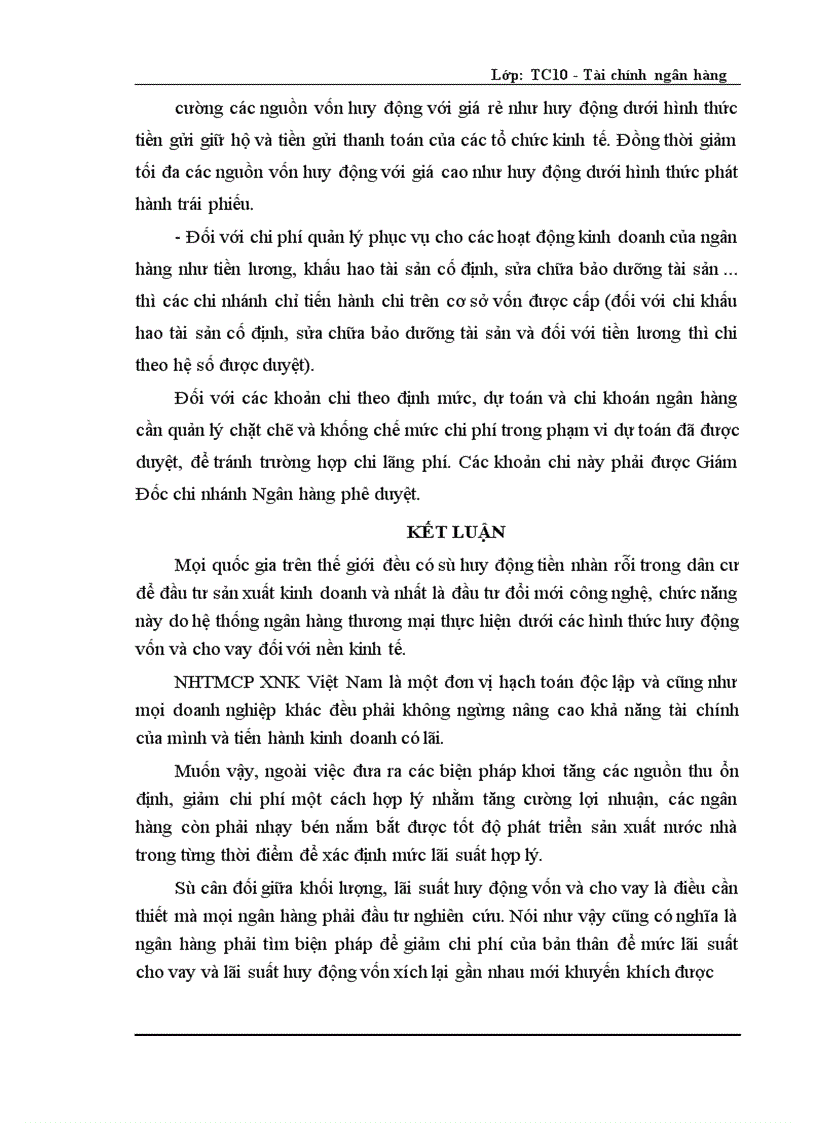 image for page Một số vấn đề về thu nhập chi phí và kết quả kinh doanh của ngân hàng thương mại cổ phần xuất nhập khẩu Việt Nam chi nhánh Hà Nội