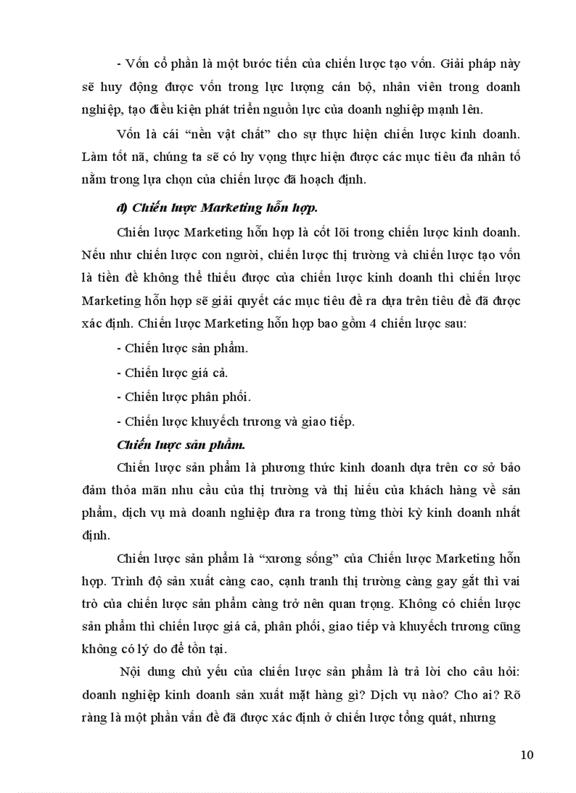 image for page Một số giải pháp chủ yếu góp phần nâng cao hiệu quả của việc xây dựng và thực hiện chiến lược kinh doanh của Công ty 20 1