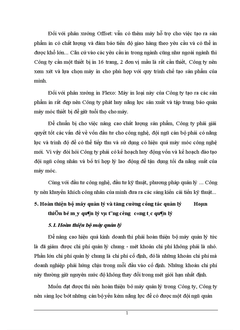 image for page Một số giải pháp nâng cao hiệu quả sản xuất kinh doanh tại Công ty In Hàng Không 1