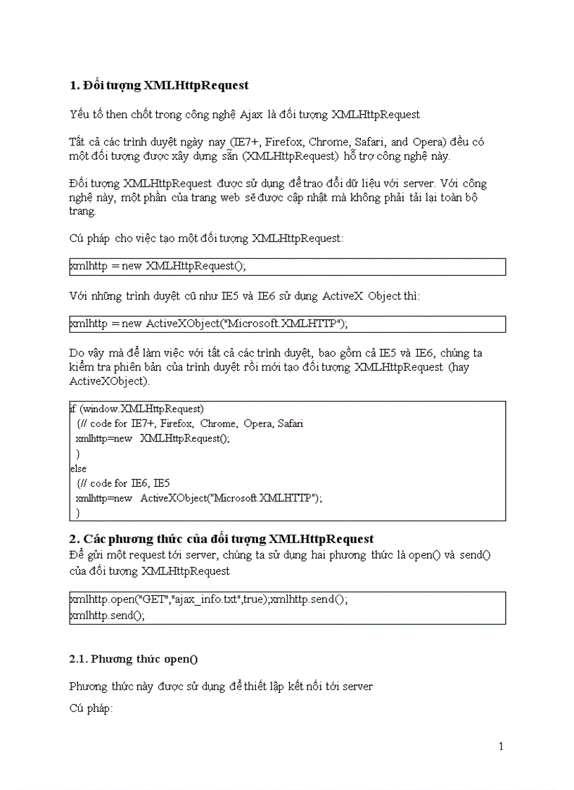 image for page Tìm hiểu công nghệ ajax và ứng dụng của ajax trong thiết kế web động 1