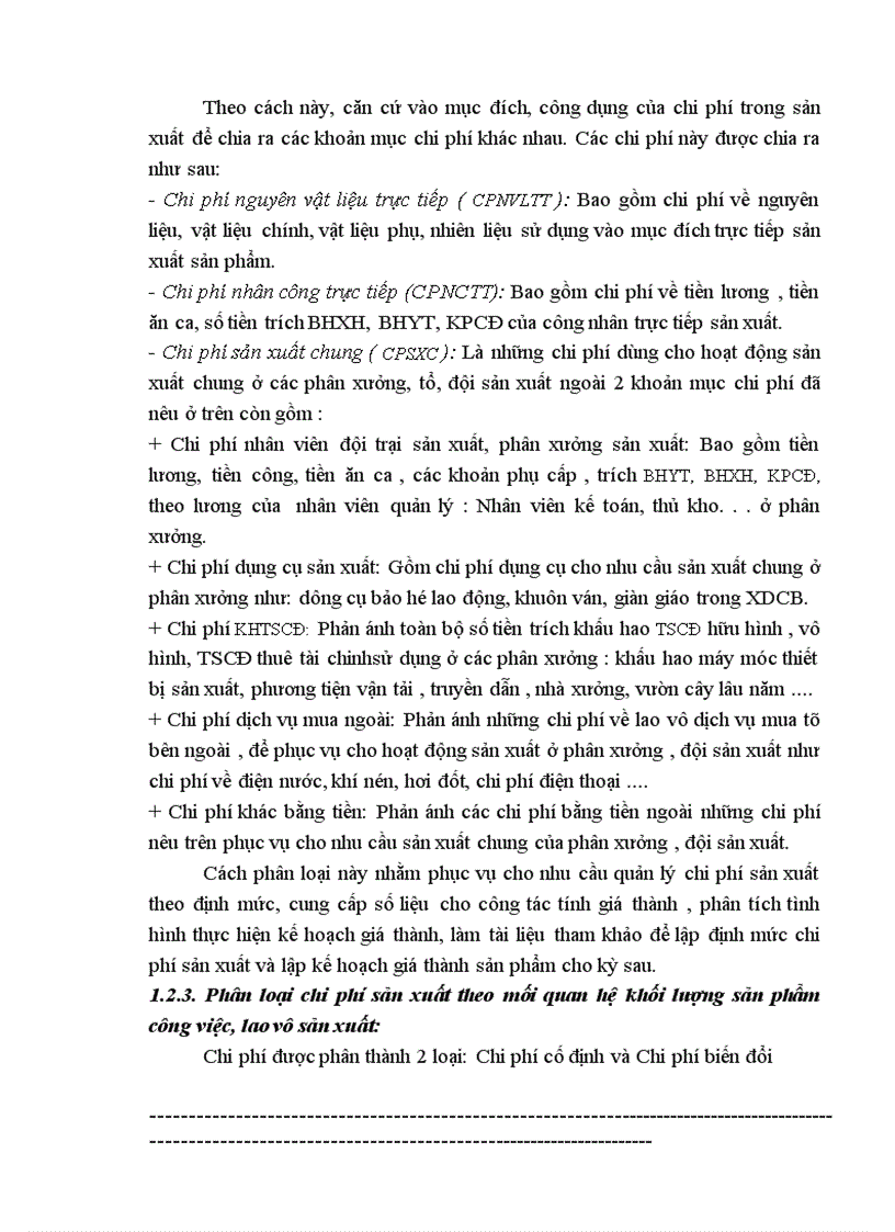 image for page Kế toán tập hợp chi phí sản xuất và tính giá thành sản phẩm tại Công ty cơ khí xây dựng và lắp máy điện nước 1