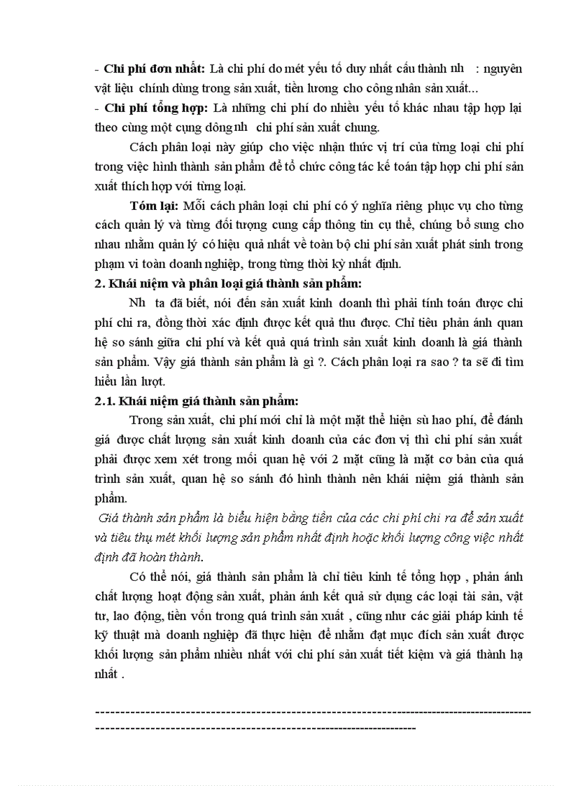 image for page Kế toán tập hợp chi phí sản xuất và tính giá thành sản phẩm tại Công ty cơ khí xây dựng và lắp máy điện nước 1