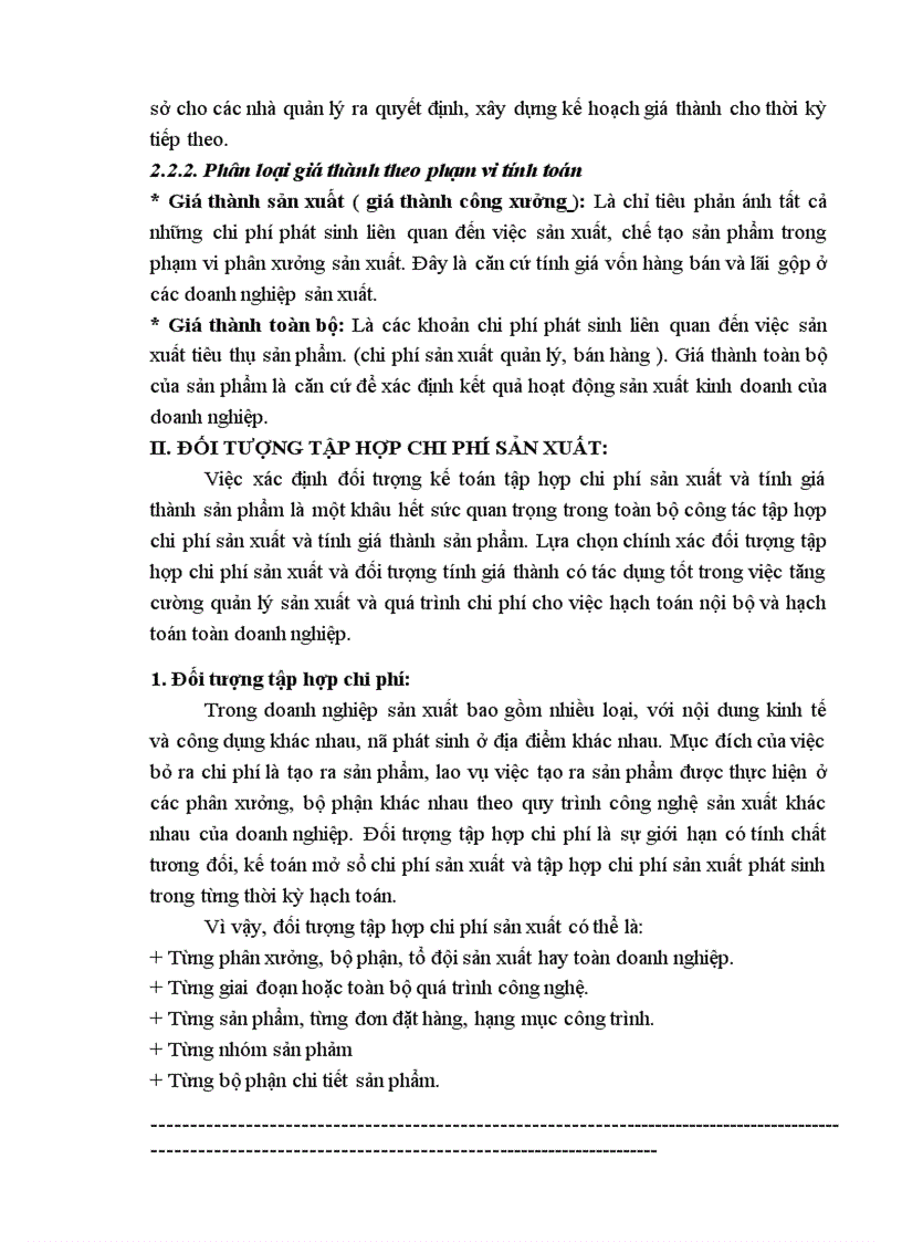 image for page Kế toán tập hợp chi phí sản xuất và tính giá thành sản phẩm tại Công ty cơ khí xây dựng và lắp máy điện nước 1