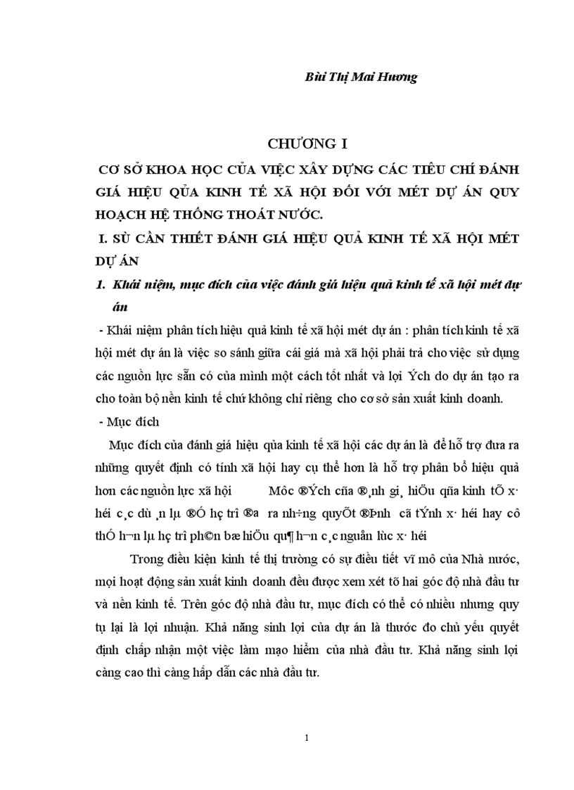 image for page Bước đầu nghiên cứu phương pháp đánh giá hiệu quả kinh tế xã hội của dự án quy hoạch tổng thể hệ thống thoát nước thành phố Hải Phòng 1