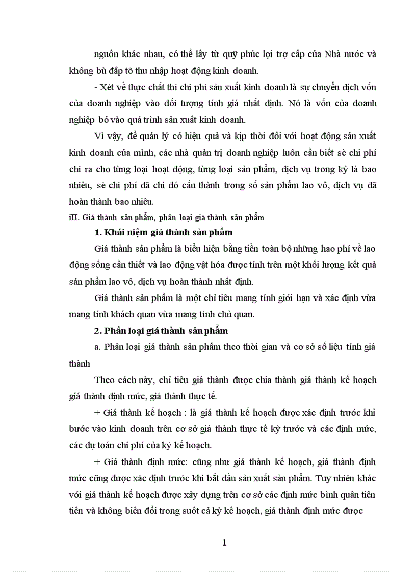 image for page Hoạch toán chi phí sản xuất và tính giá thành sản phẩm 1