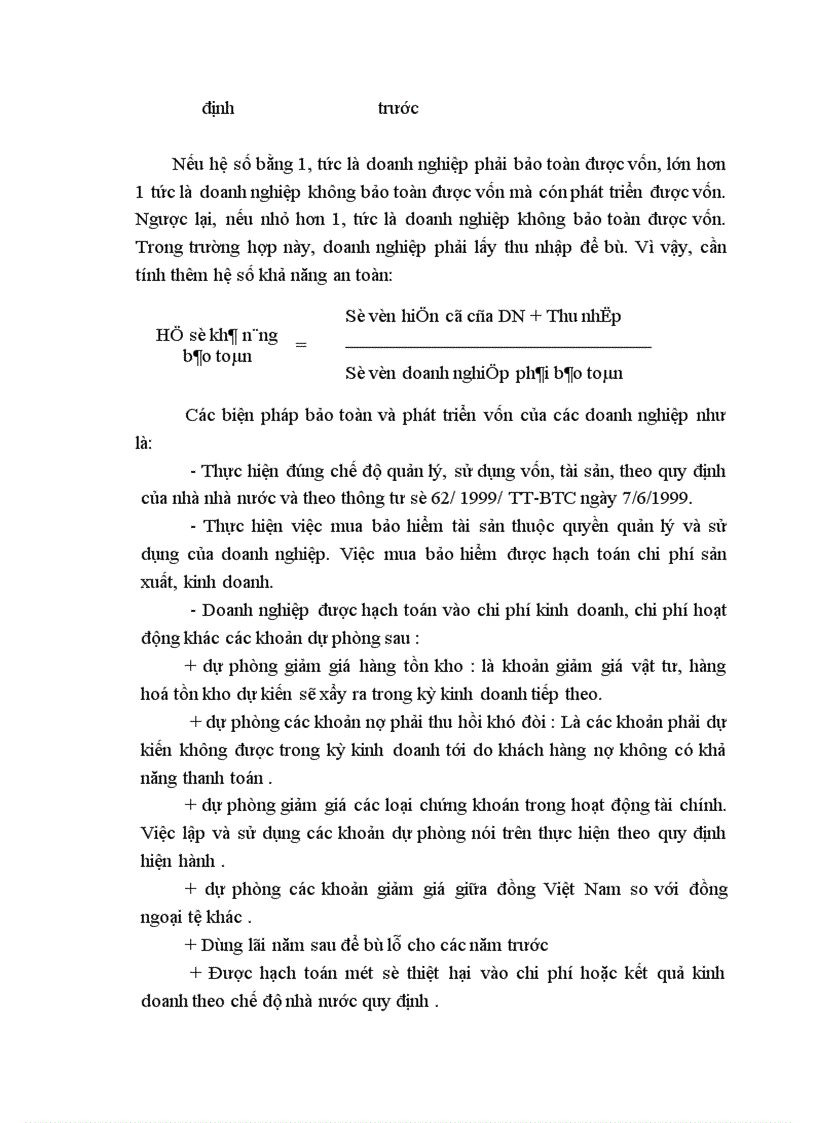 image for page Một số biện pháp nâng cao hiệu quả sử dụng vốn kinh doanh tại Công ty Tạp phẩm và bảo hộ lao động 1