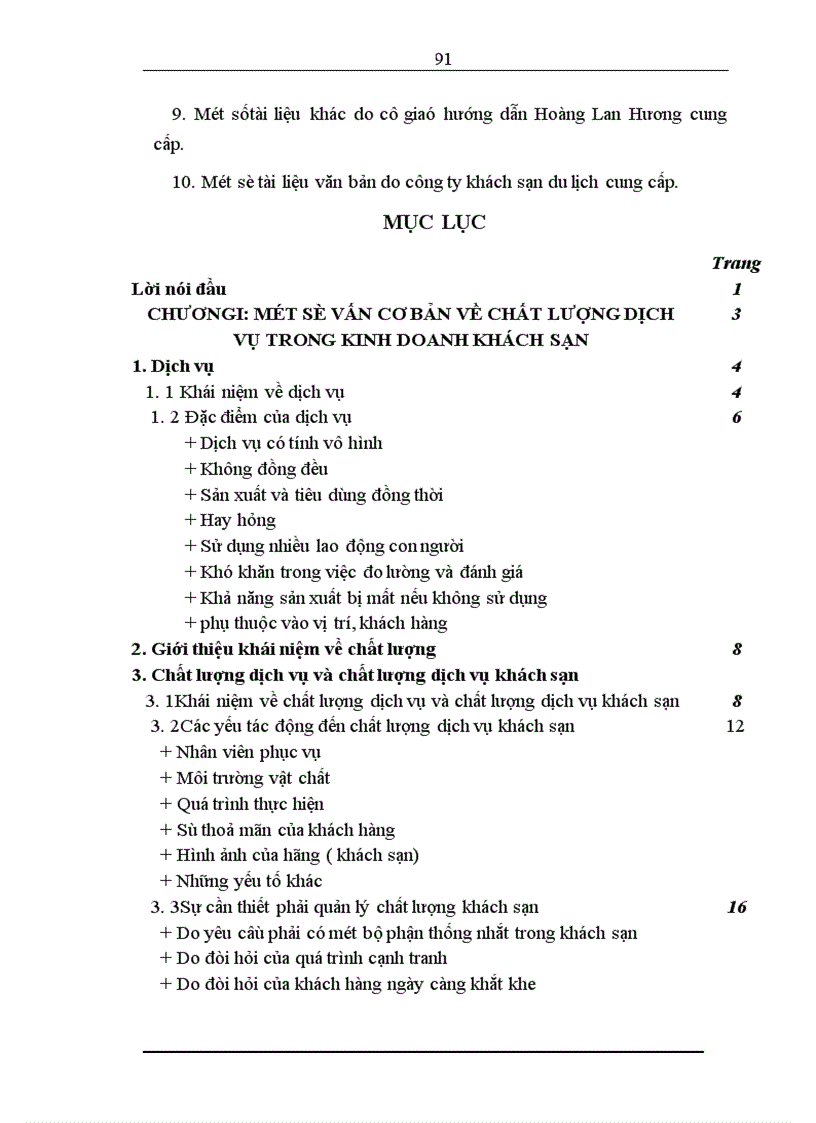 image for page Một số kiến nghị hoàn nhằm thiện chất lượng dịch vụ và tiến tới áp dụng hệ thống TQM tại công ty khách sạn du lịch Kim Liên