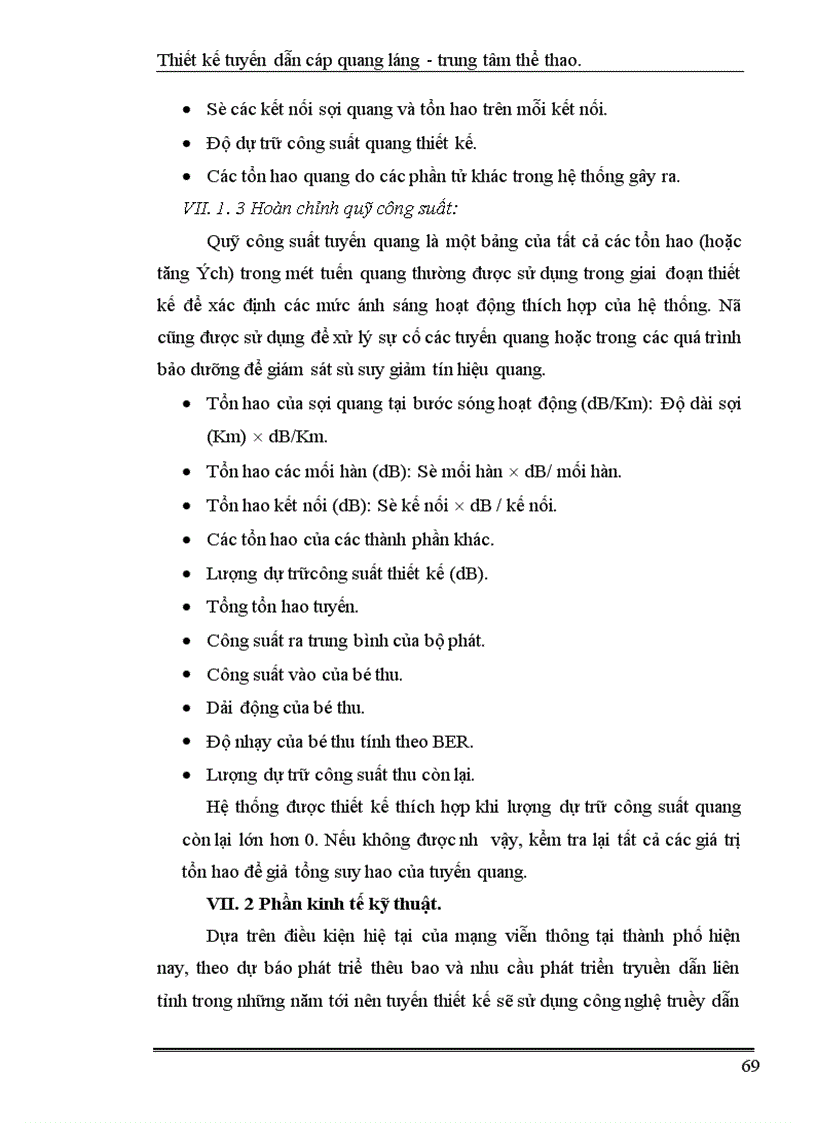 image for page Thiết kế tuyến dẫn cáp quang láng trung tâm thể thao