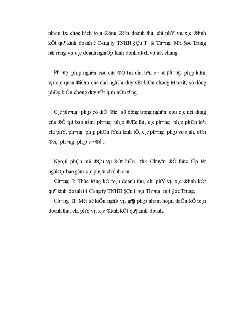 image for page Hoàn thiện kế toán doanh thu chi phí và xác định kết quả kinh của Công ty TNHH Đầu tư Thương mại Đức Trung