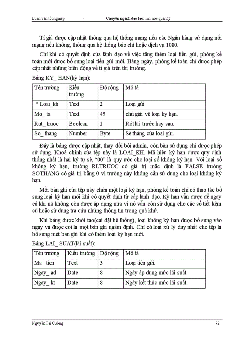 image for page Tin học hoá công tác quản lý tiền gửi tiết kiệm cho các Ngân hàng thương mại quốc doanh và hệ thống Ngân hàng Việt nam 1
