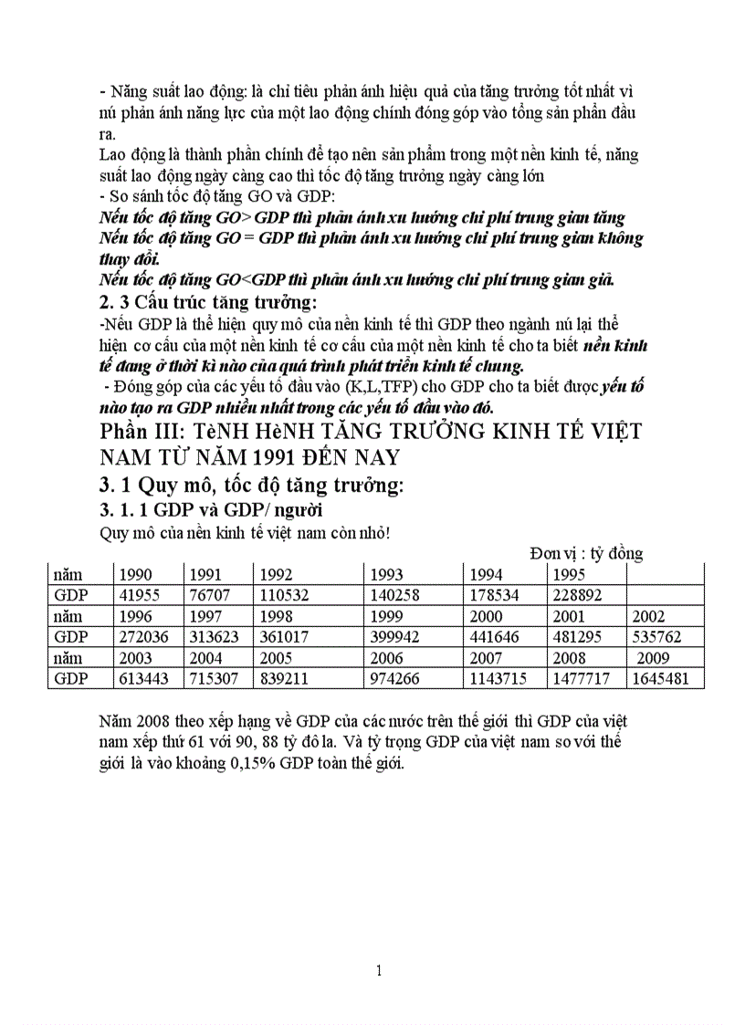 image for page Đánh giá tình hình tăng trưởng kinh tế việt nam từ năm 1991 đến nay 1