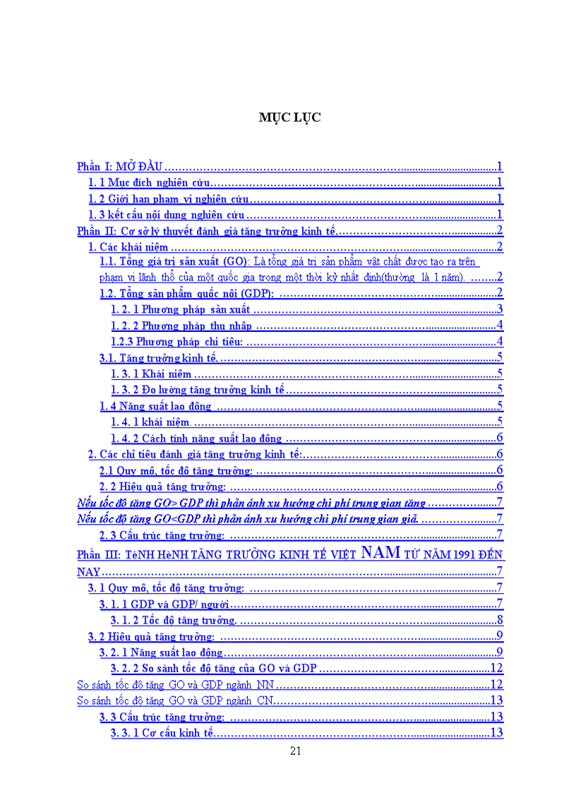 image for page Đánh giá tình hình tăng trưởng kinh tế việt nam từ năm 1991 đến nay 1