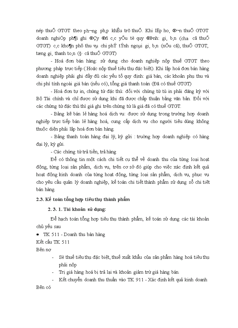 image for page Hoàn thiện kế toán tiêu thụ thành phẩm và xác định kết quả tiêu thụ thành phẩm tại công ty TNHH thép Nam Đô
