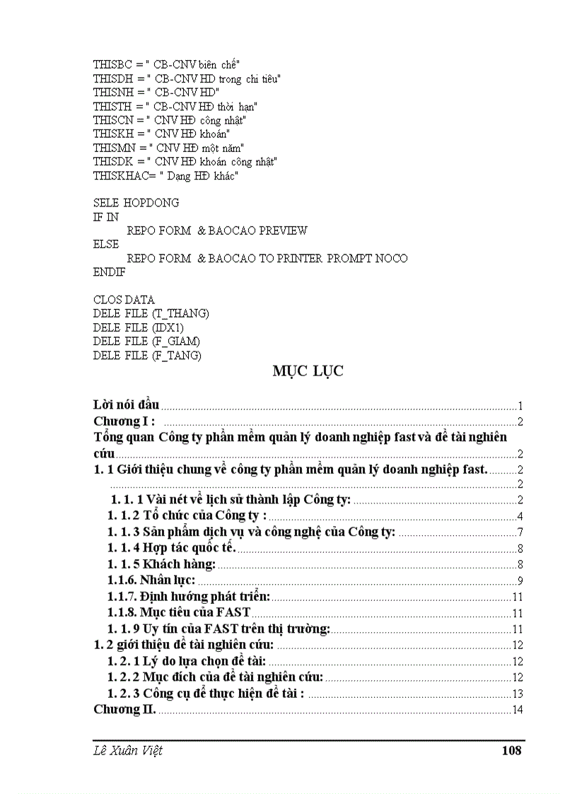 image for page Phân tích thiết kế hệ thống thông tin quản lý nhân sự tại Công ty Phần mềm quản lý doanh nghiệp FAST