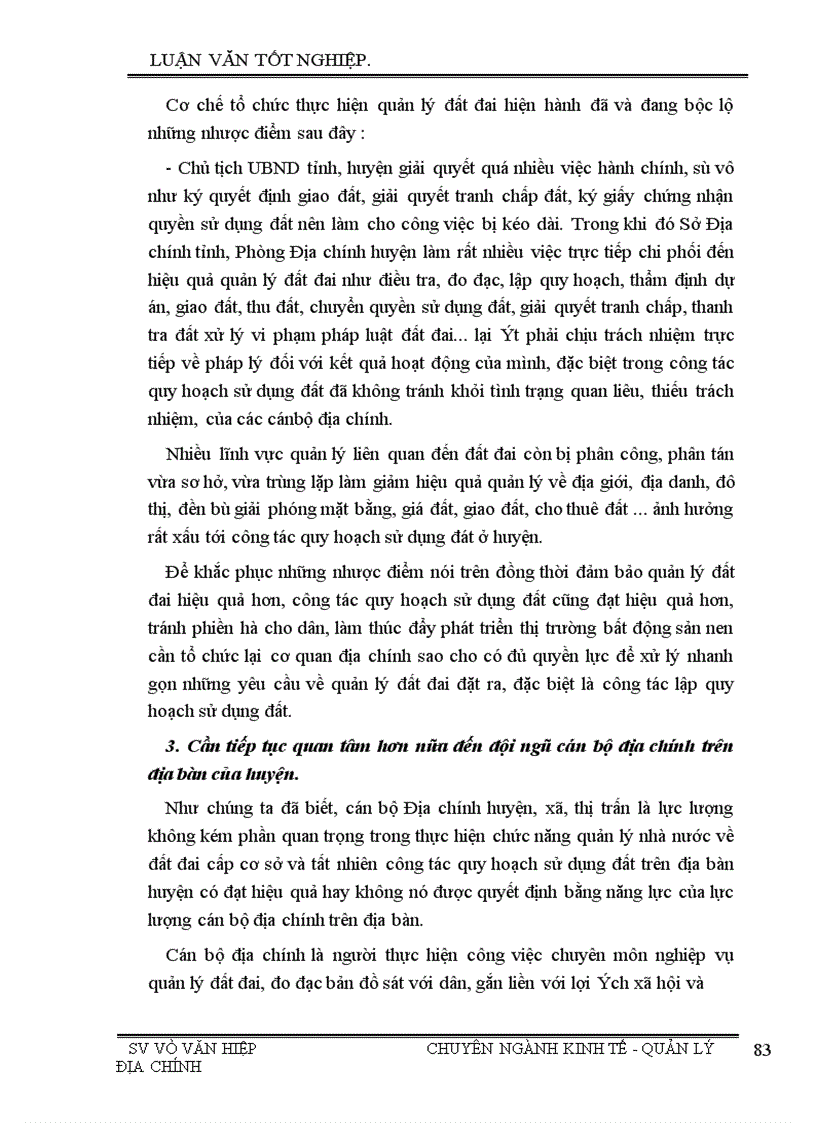 image for page Một số giải pháp nhằm nâng cao hiệu quả công tác quy hoạch sử dụng đất trên địa bàn huyện Chí Linh thành phố Hải Dương 1