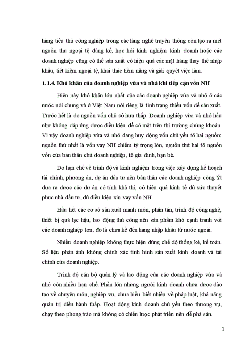 image for page Giải pháp nâng cao chất lượng tín dụng đối với các doanh nghiệp vừa và nhỏ tại Chi nhánh NHCT Ba Đình 1