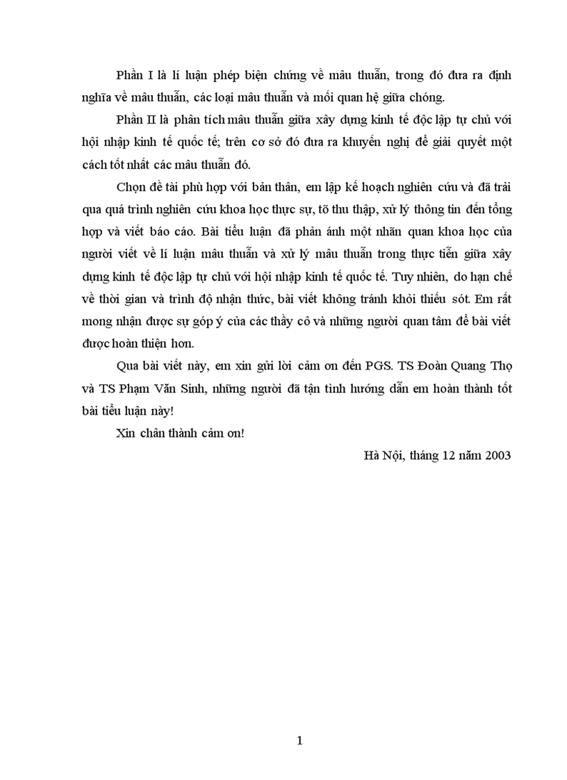 image for page Phép biện chứng về mâu thuẫn và việc phân tích mâu thuẫn giữa xây dựng kinh tế độc lập tự chủ với hội nhập kinh tế quốc tế 1