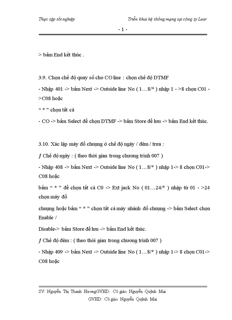 image for page Triển khai hệ thống mạng tại công ty Lear