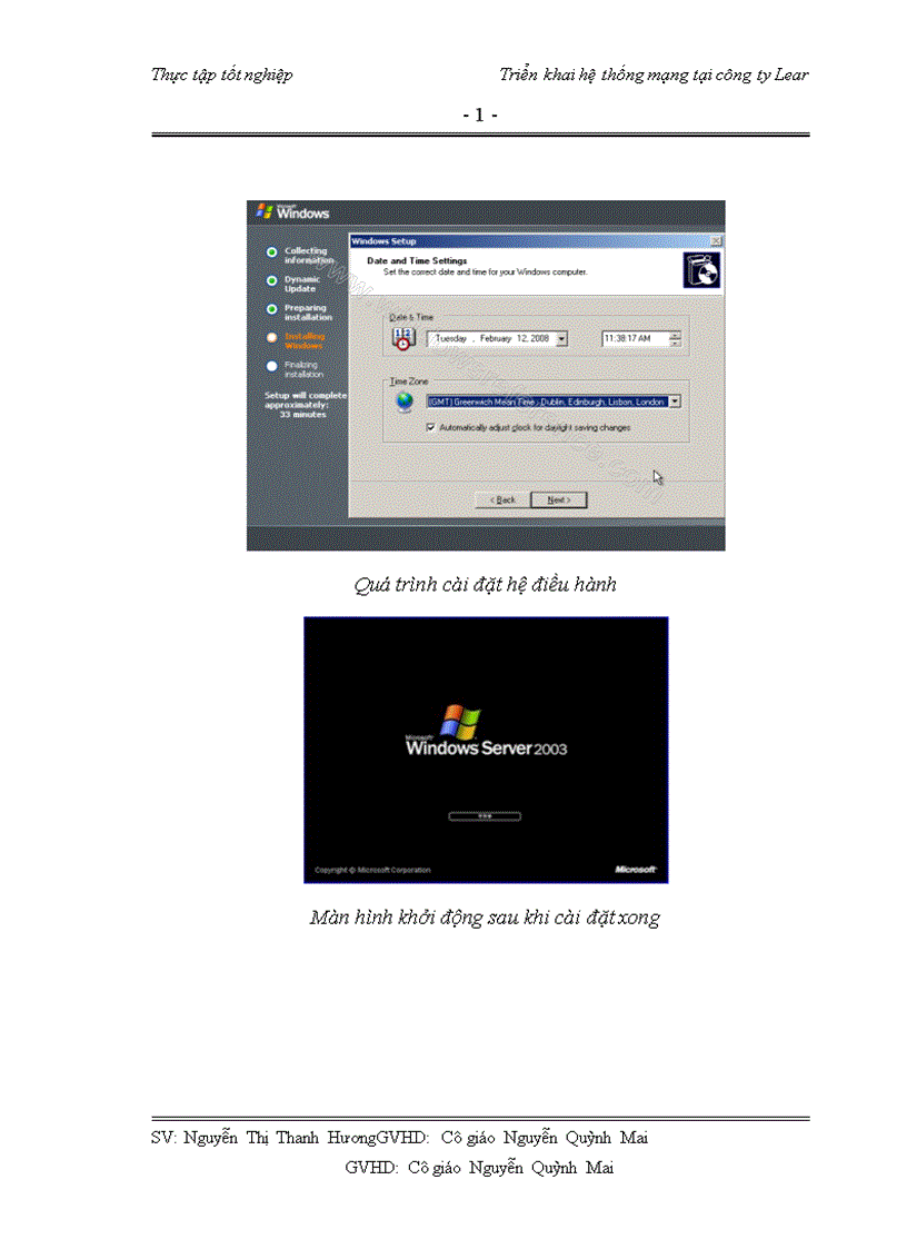 image for page Triển khai hệ thống mạng tại công ty Lear