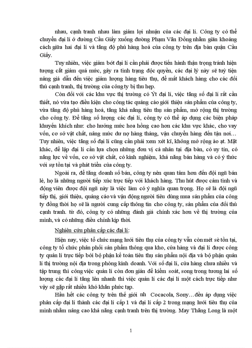 image for page Biện pháp nhằm đẩy mạnh tiêu thụ sản phẩm trên thị trường nội địa của công ty May Thăng Long 1
