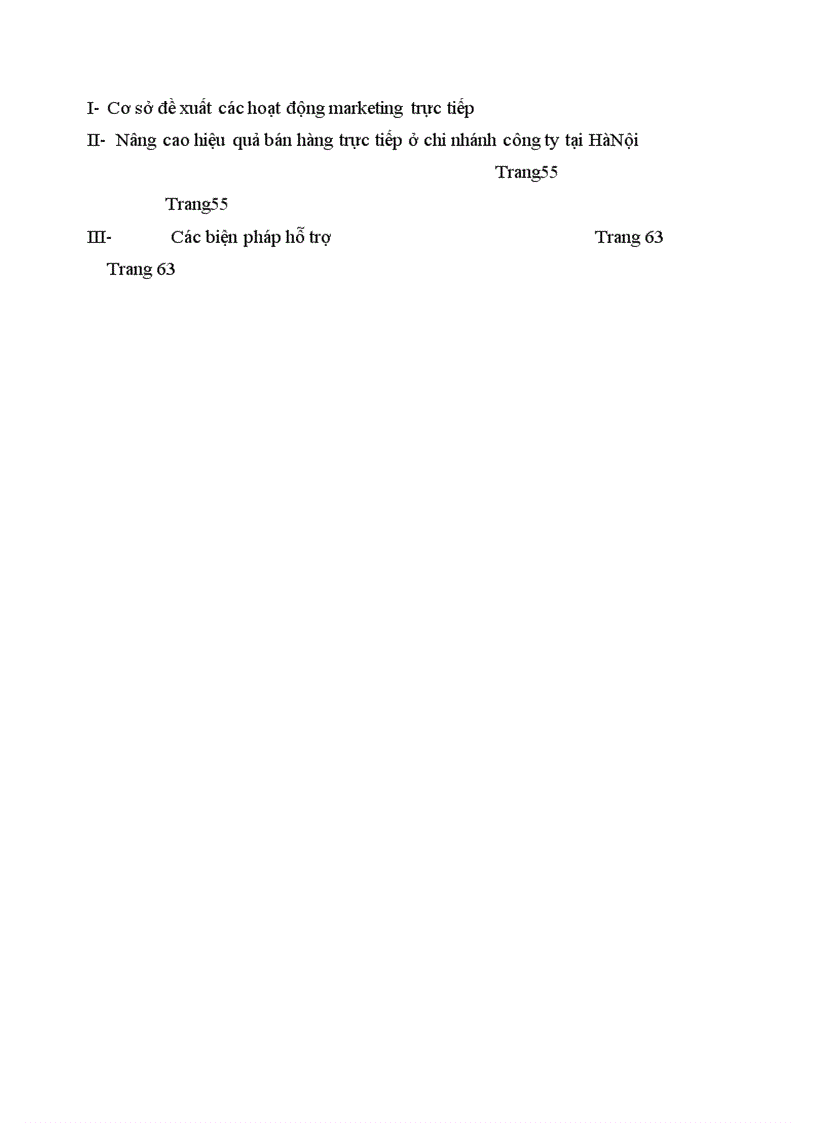 image for page Sử dụng một số công cụ Marketing trực tiếp để nâng cao hiệu quả kinh doanh của chi nhánh công ty nước khoáng Cúc Phương tại Hà Nội 1