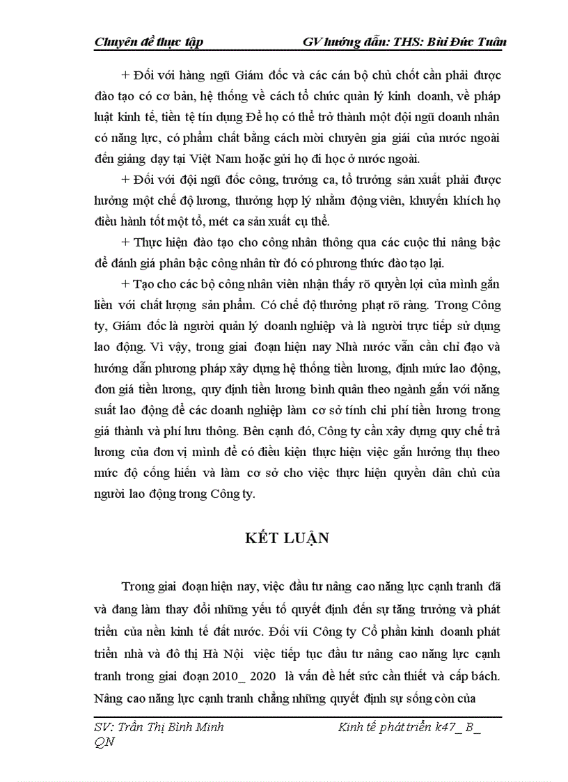 image for page Đầu tư nhằm nâng cao năng lực cạnh tranh của Công ty Cổ phần kinh doanh phát triển nhà và đụ thị Hà Nội
