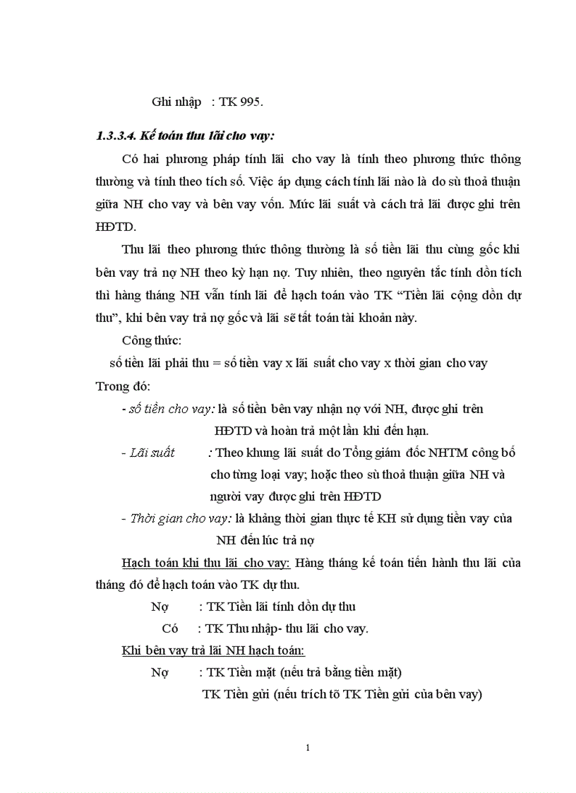 image for page Giải pháp nâng cao hiệu quả nghiệp vụ cho vay và kế toán cho vay tại NH liên doanh Lào Việt Chi nhánh Hà Nội 1