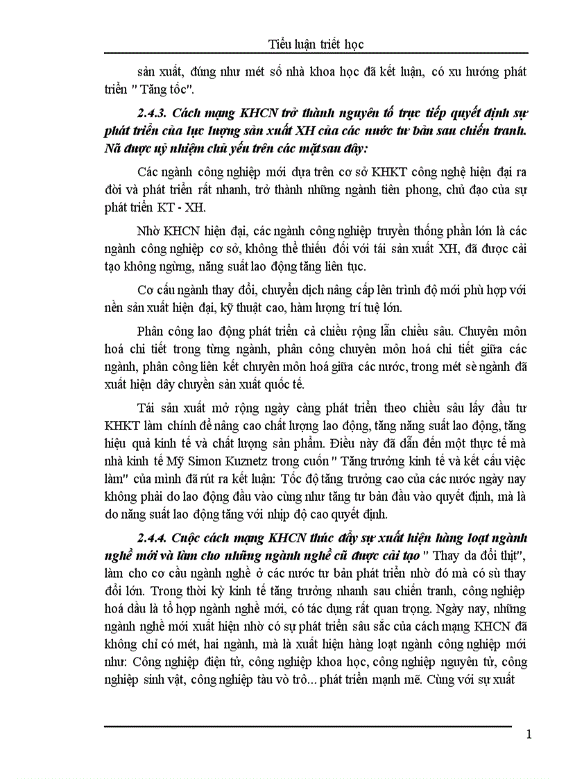 image for page ảnh hưởng của cuộc cách mạng Khoa học Công nghệ