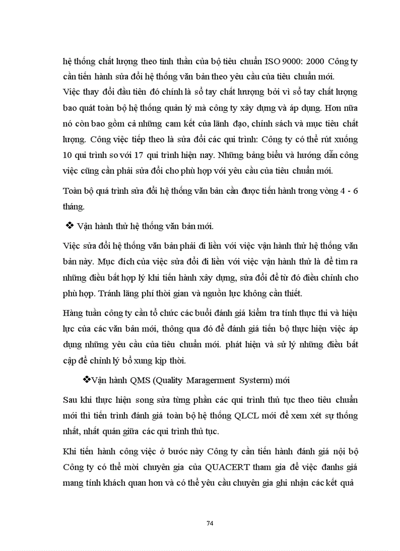 image for page Một số vấn đề về việc chuyển đổi hệ thống quản lý chất lượng theo tiêu chuẩn ISO 9000 phiên bản 1994 sang phiên bản 2000 tại Công ty Điện cơ Thống nhất 1