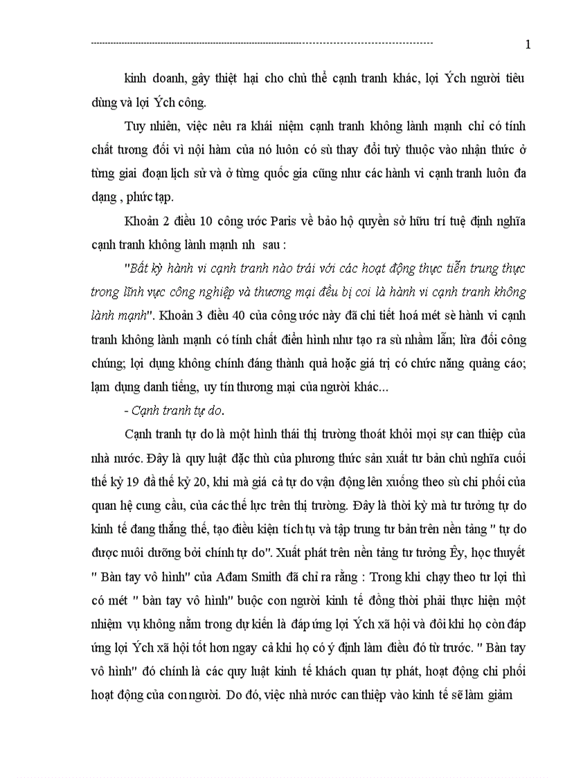 image for page Thực trạng cạnh tranh không lành mạnh nhu cầu Phương hướng nội dung xây dựng pháp luậtchống cạnh Tranh không lành mạnh ở Việt Nam 1