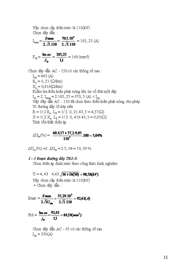 image for page Dự kiến các phương án nối dây