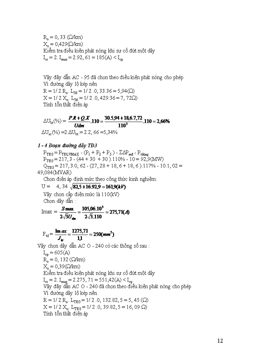 image for page Dự kiến các phương án nối dây