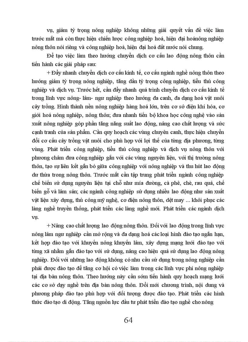 image for page Một số giải pháp tạo việc làm cho người lao động ở nông thôn Việt Nam hiện nay 1
