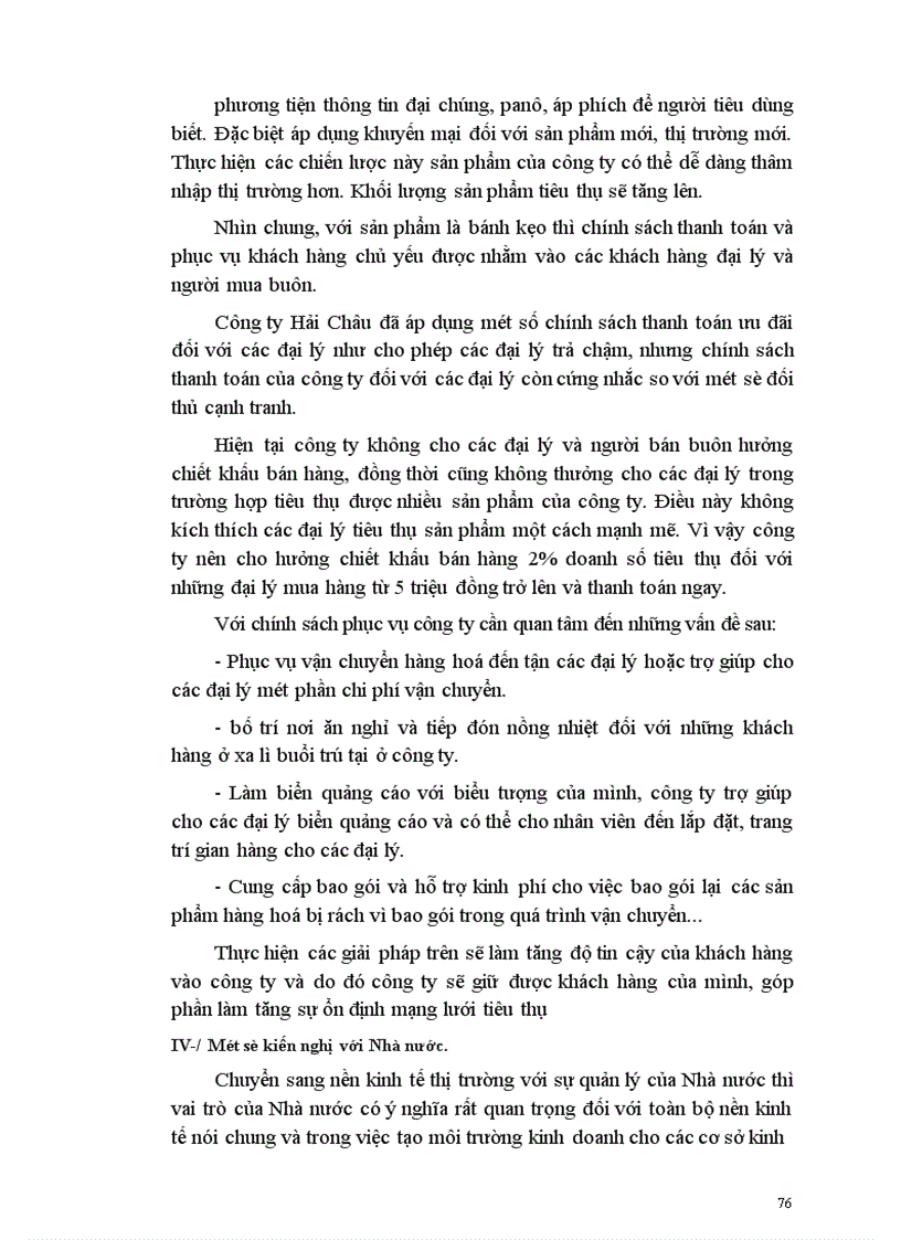 image for page Một số biện pháp nhằm nâng cao khả năng cạnh tranh của Công ty bánh kẹo Hải châu 1