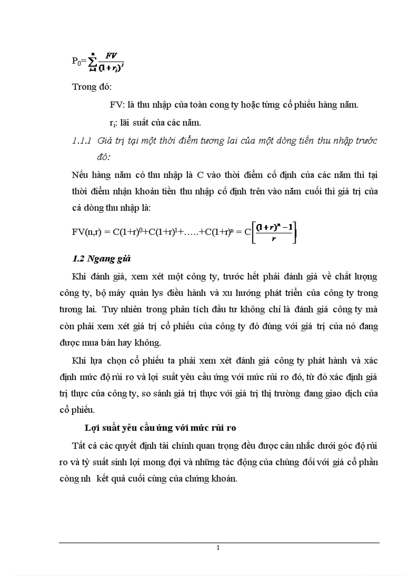image for page Xây dựng phương pháp định giá và sử dụng mô hình ARIMA để phân tích và dự báo giá cổ phiếu trên thị trường chứng khoán Việt Nam 1