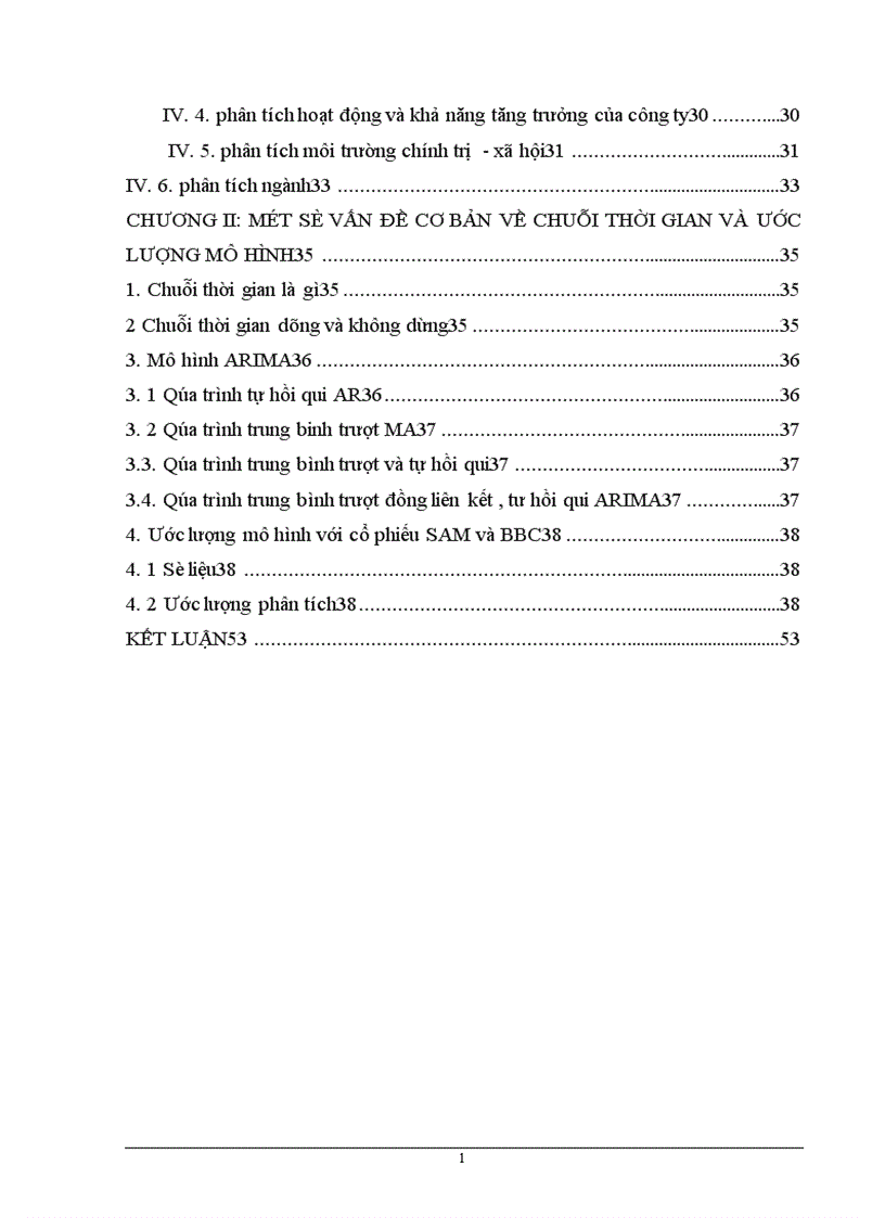 image for page Xây dựng phương pháp định giá và sử dụng mô hình ARIMA để phân tích và dự báo giá cổ phiếu trên thị trường chứng khoán Việt Nam 1