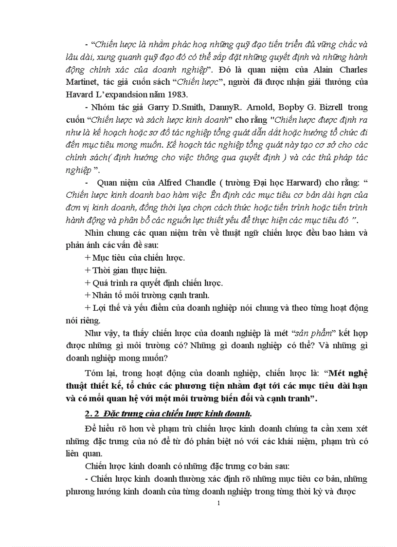 image for page Hoạch định chiến lược kinh doanh ở Tổng Công ty Xây dựng Sông Đà đến năm 2010 1