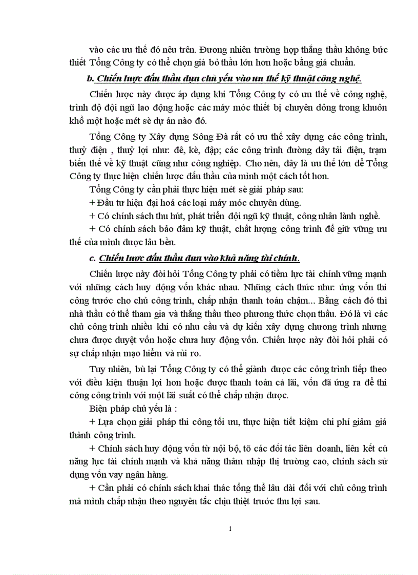 image for page Hoạch định chiến lược kinh doanh ở Tổng Công ty Xây dựng Sông Đà đến năm 2010 1