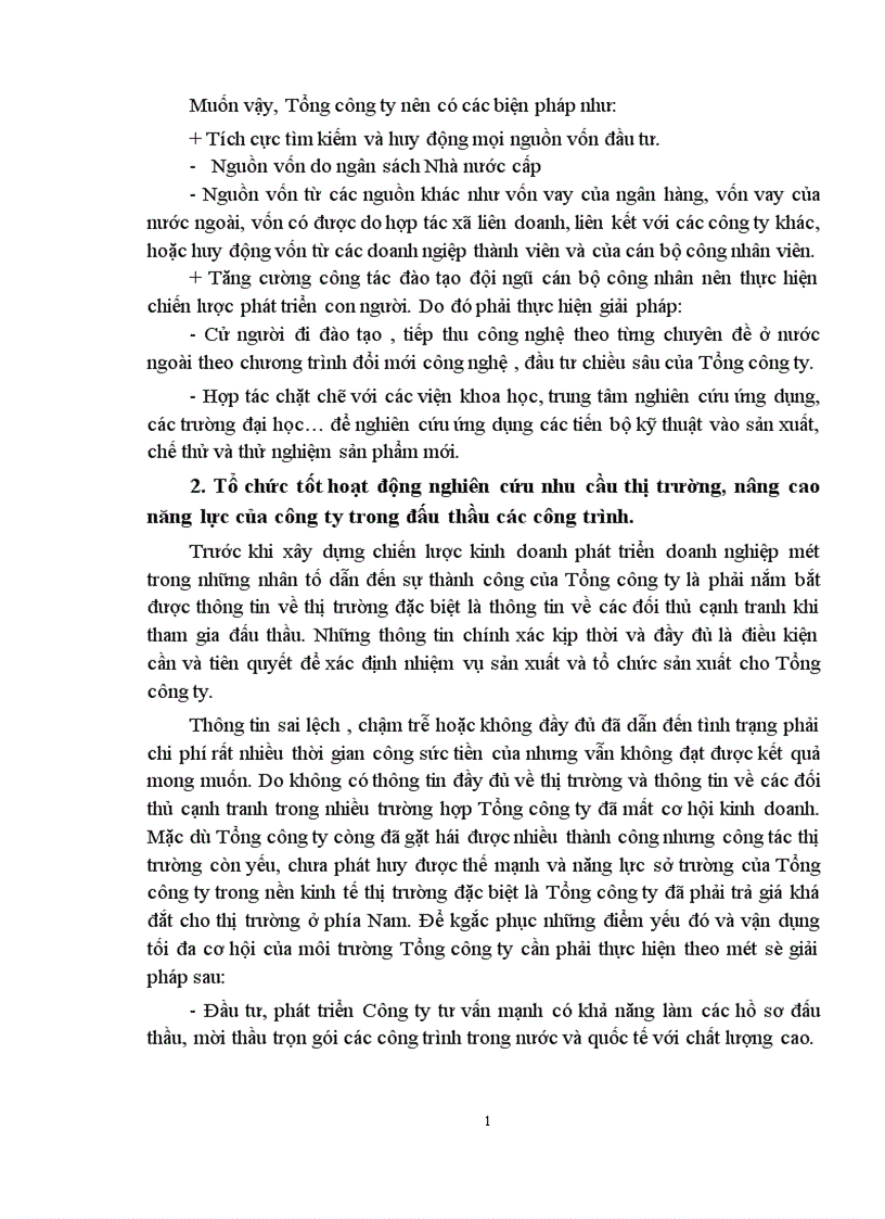 image for page Hoạch định chiến lược kinh doanh ở Tổng Công ty Xây dựng Sông Đà đến năm 2010 1