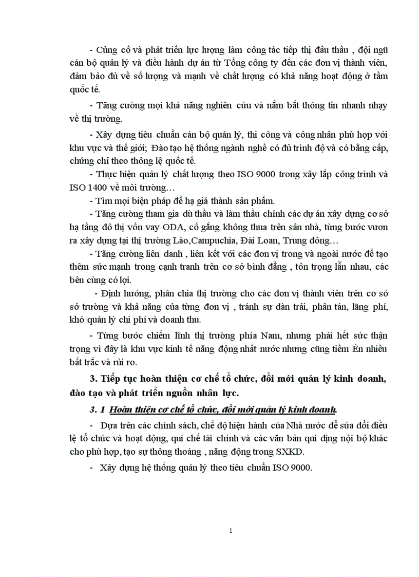 image for page Hoạch định chiến lược kinh doanh ở Tổng Công ty Xây dựng Sông Đà đến năm 2010 1